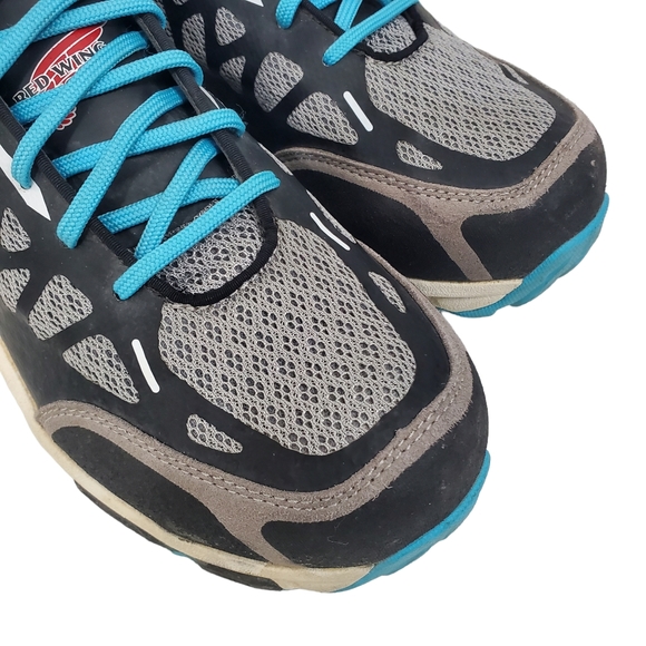 RED WING SHOES Shoes ELECTRICAL HAZARD Womens Size 11 Gray Aluminum Toe - Picture 8 of 13